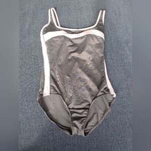 Miraclesuit Women’s 14 Grey One Piece Swimsuit NWOT